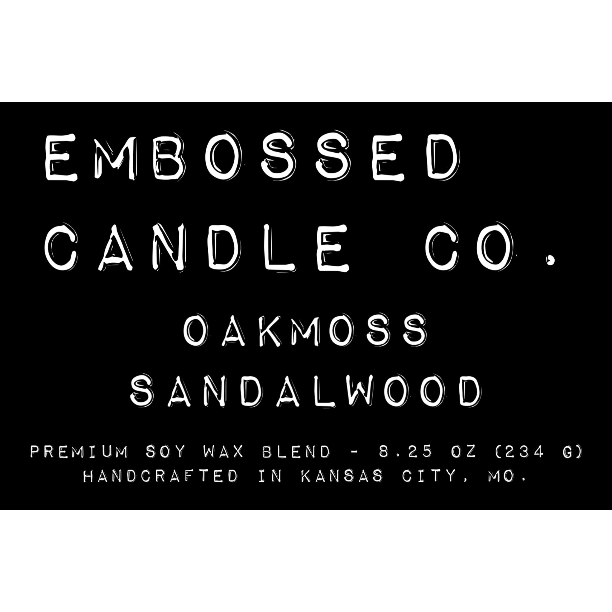 OAKMOSS + SANDALWOOD